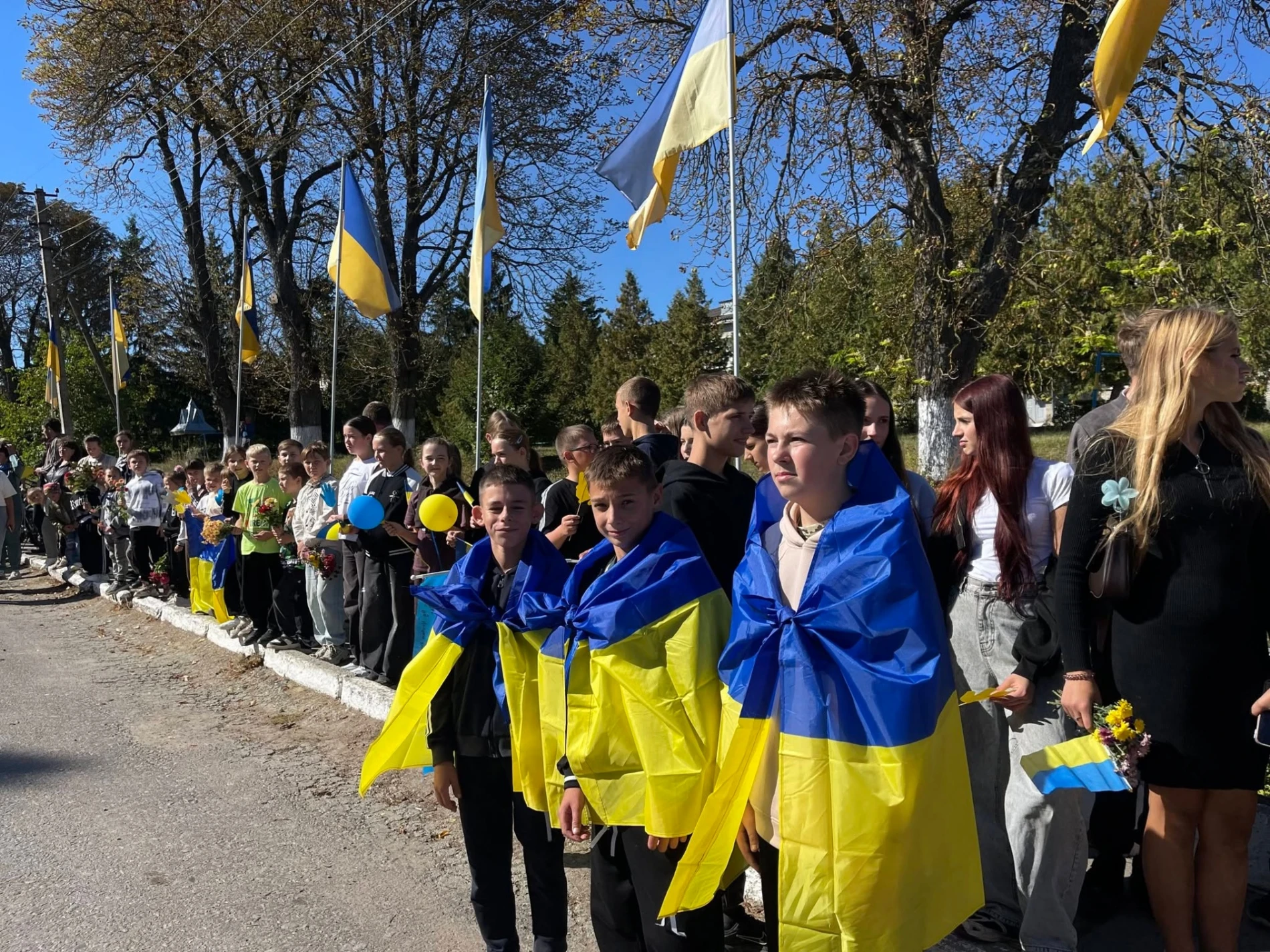 У Гармаках зустріли учасників велозабігу на честь полеглих Захисників України