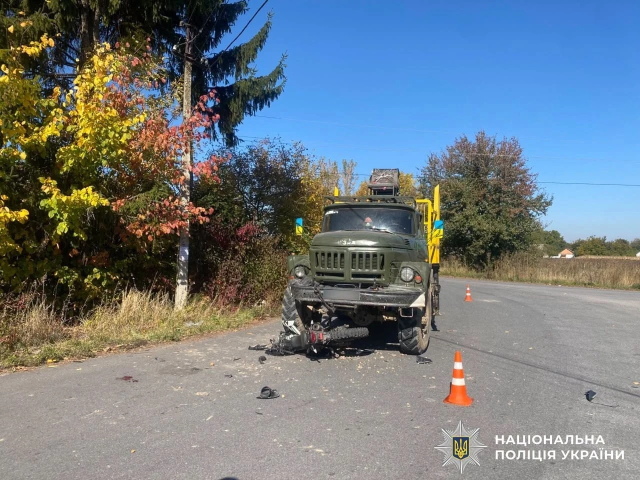 У Балках після зіткнення двох авто Skoda виїхала на тротуар і збила 12-річну дівчинку