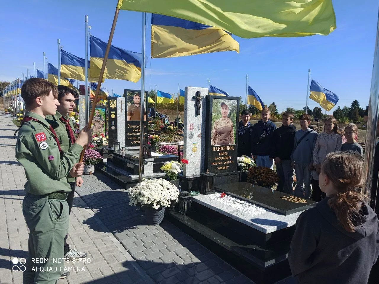 Пам’ятна хода та зустріч із бойовою медикинею: як у ліцеях Бара відзначили День захисників