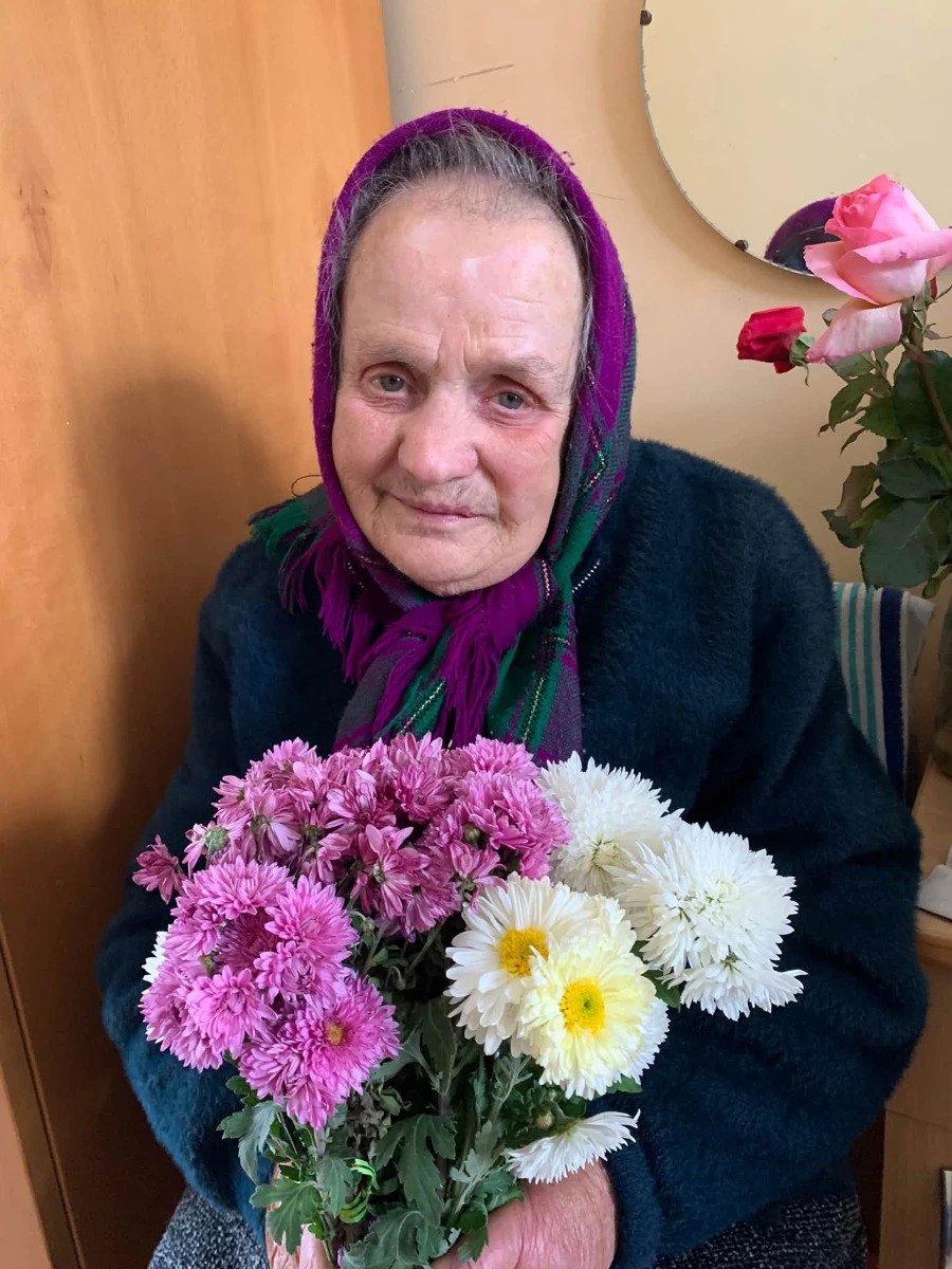 У Барській громаді 80-річний ювілей відзначила мешканка відділення «Милосердя»
