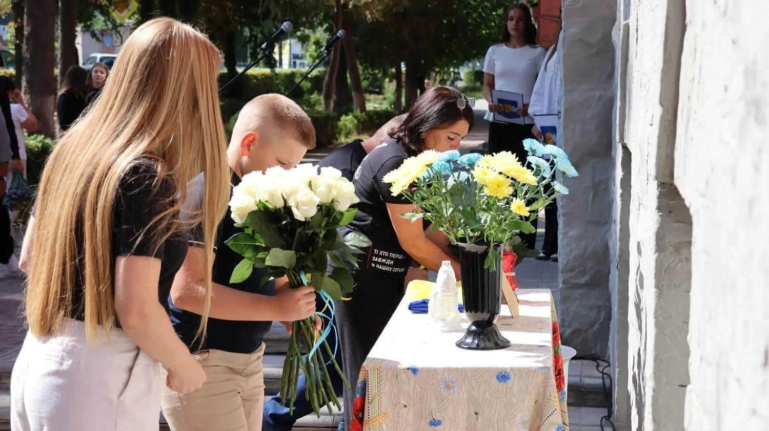 У Барському ліцеї №4 відкрили цифровий меморіал полеглому захиснику Вадиму Казьміруку