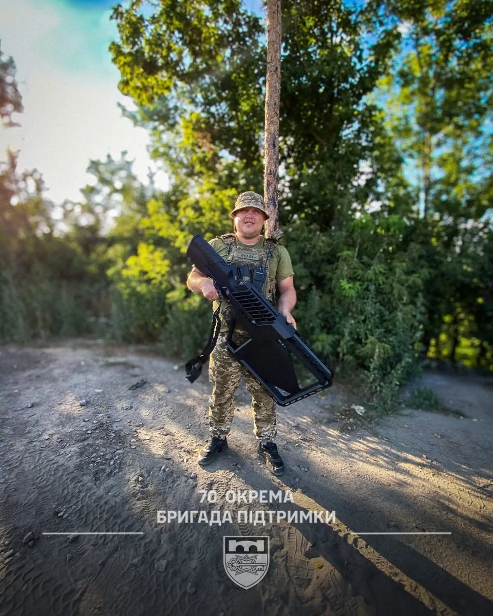 Захисника з Барської громади Віталія Козачека нагородили «Золотим хрестом»