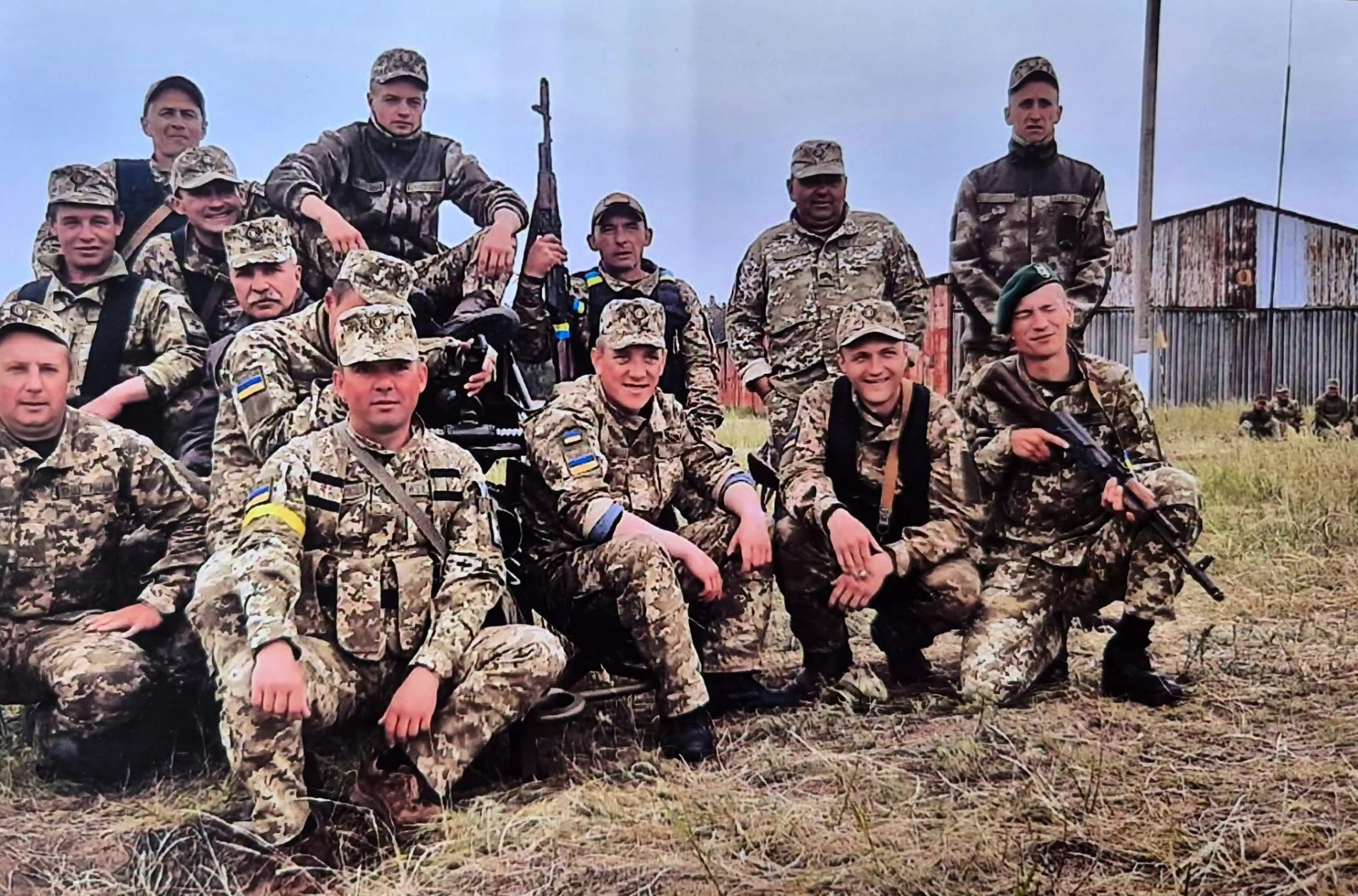 Пам'яті мужнього воїна, захисника та Героя Олега Шибека з с. Балки Барської громади