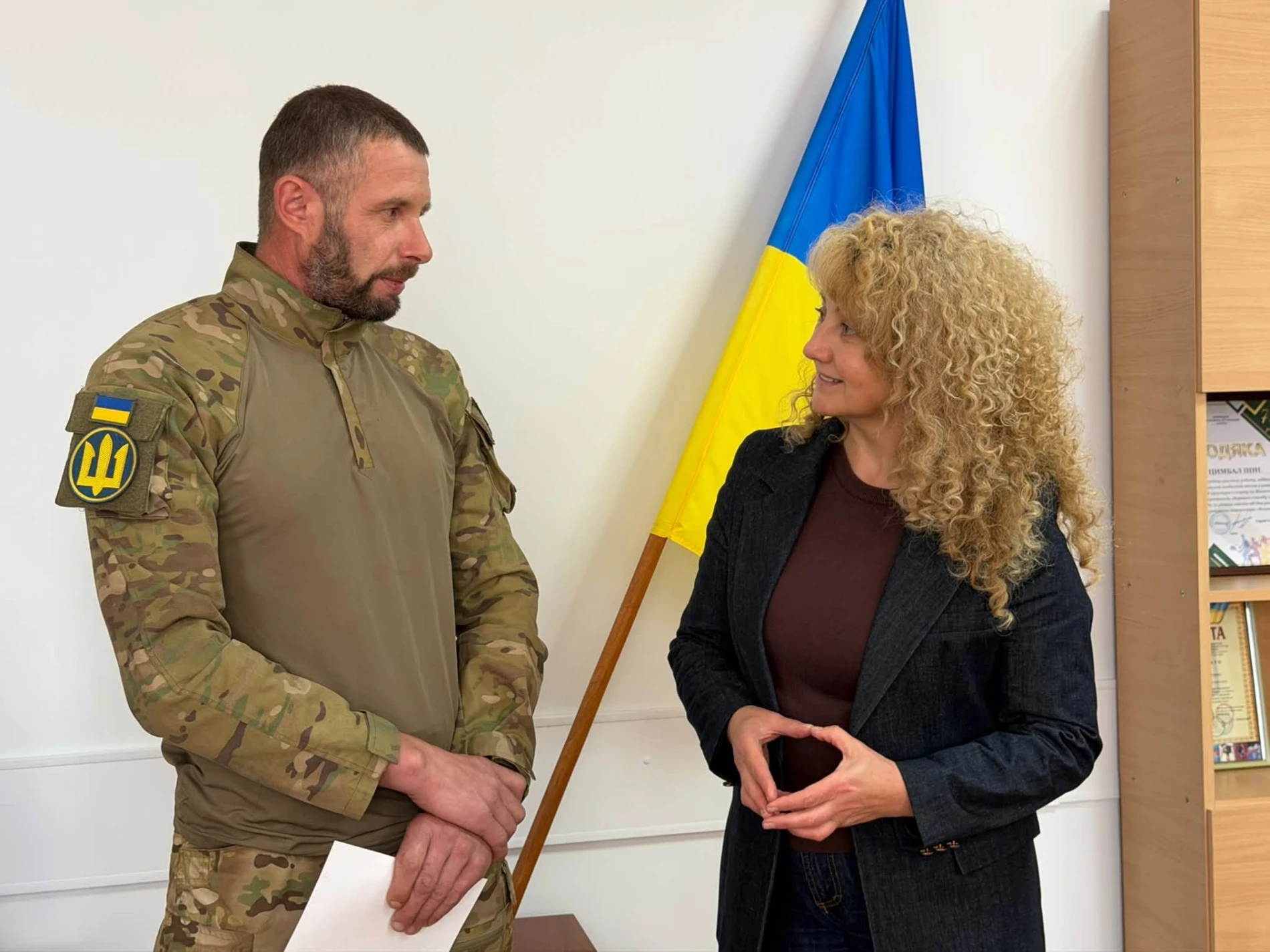Захисника з Барської громади Олександра Ковальчука нагородили відзнакою