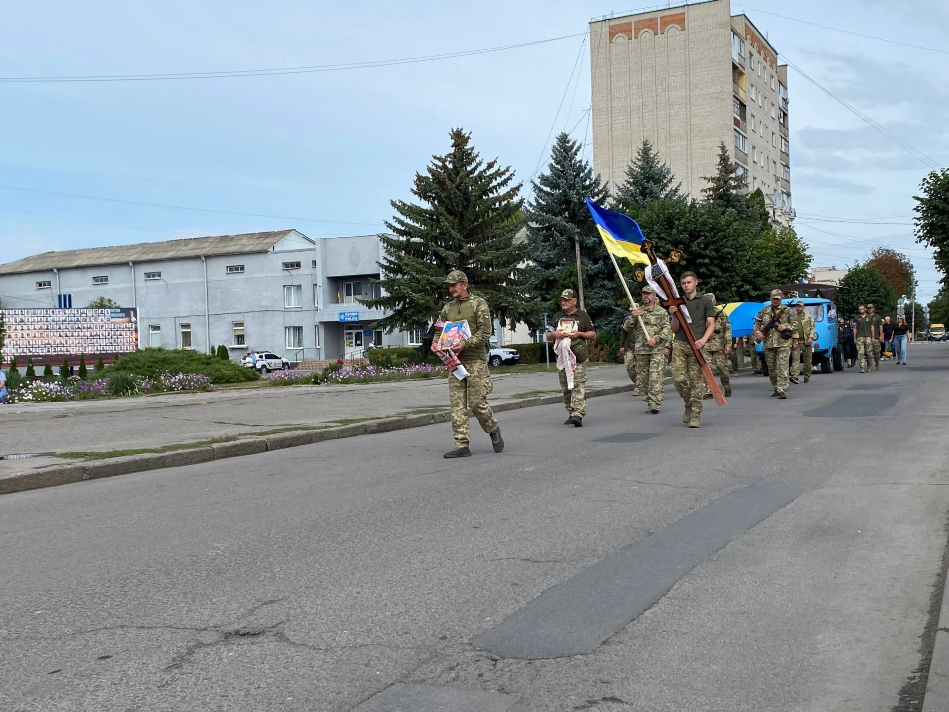 У м. Бар попрощалися із Захисником Юрієм Губчакевичем, якого майже два роки чекали додому