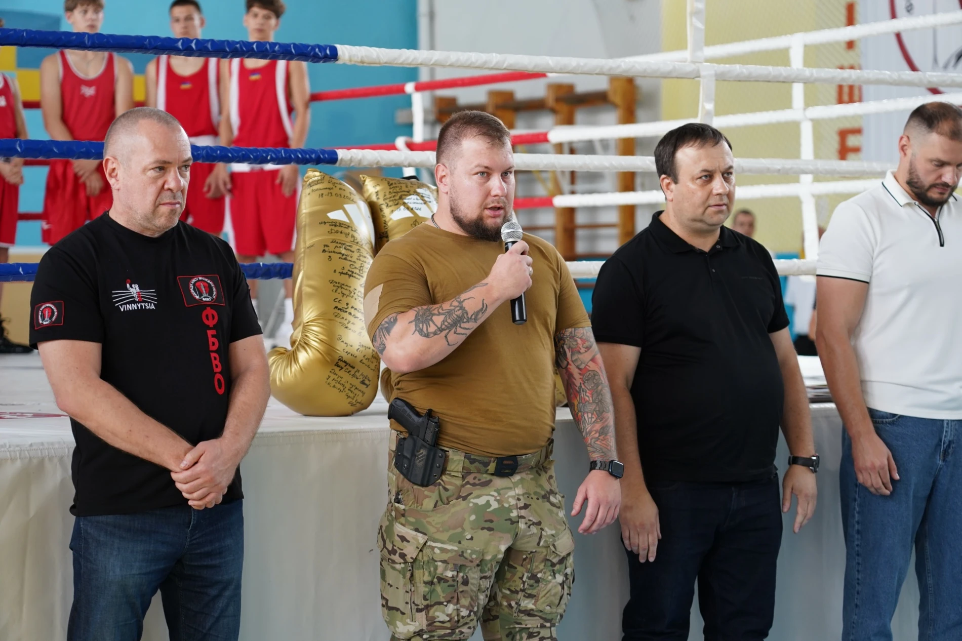 У м. Бар понад 80 боксерів змагаються на турнірі пам’яті загиблого захисника Олександра Кушти