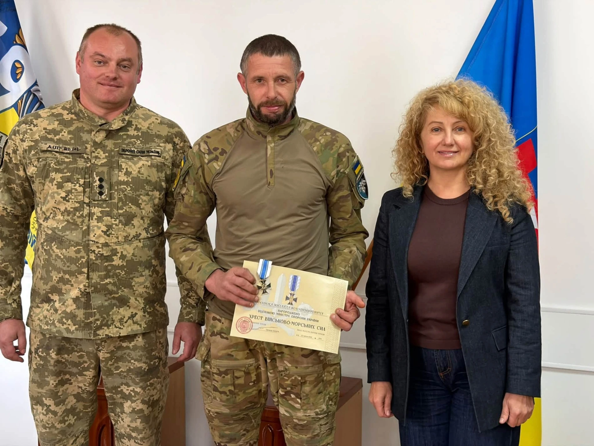 Захисника з Барської громади Олександра Ковальчука нагородили відзнакою