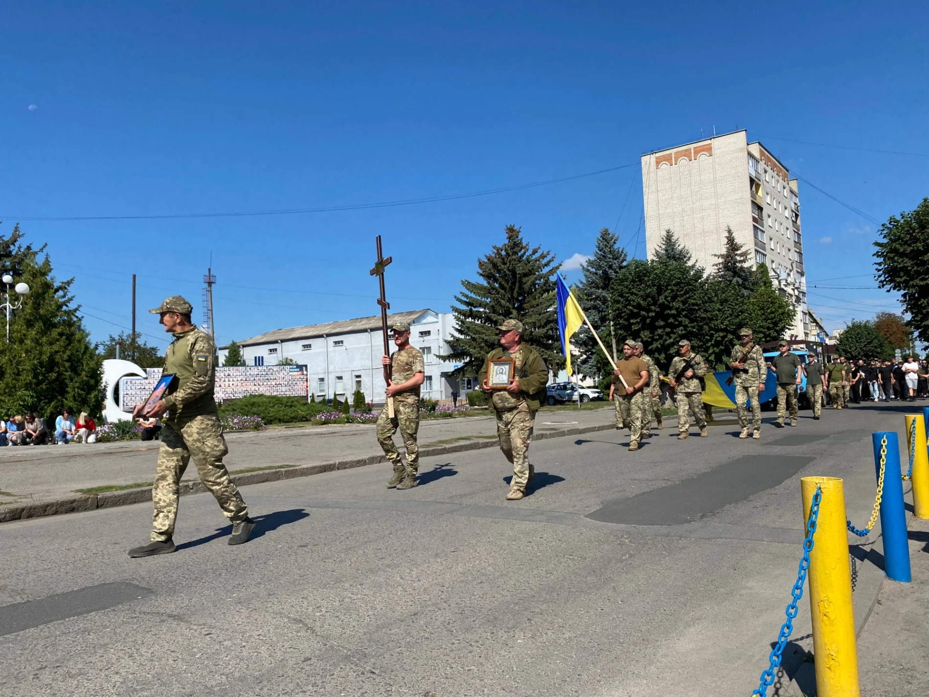 У Барі попрощалися із Захисником Володимиром Пилевичем, якого понад півтора року чекали додому