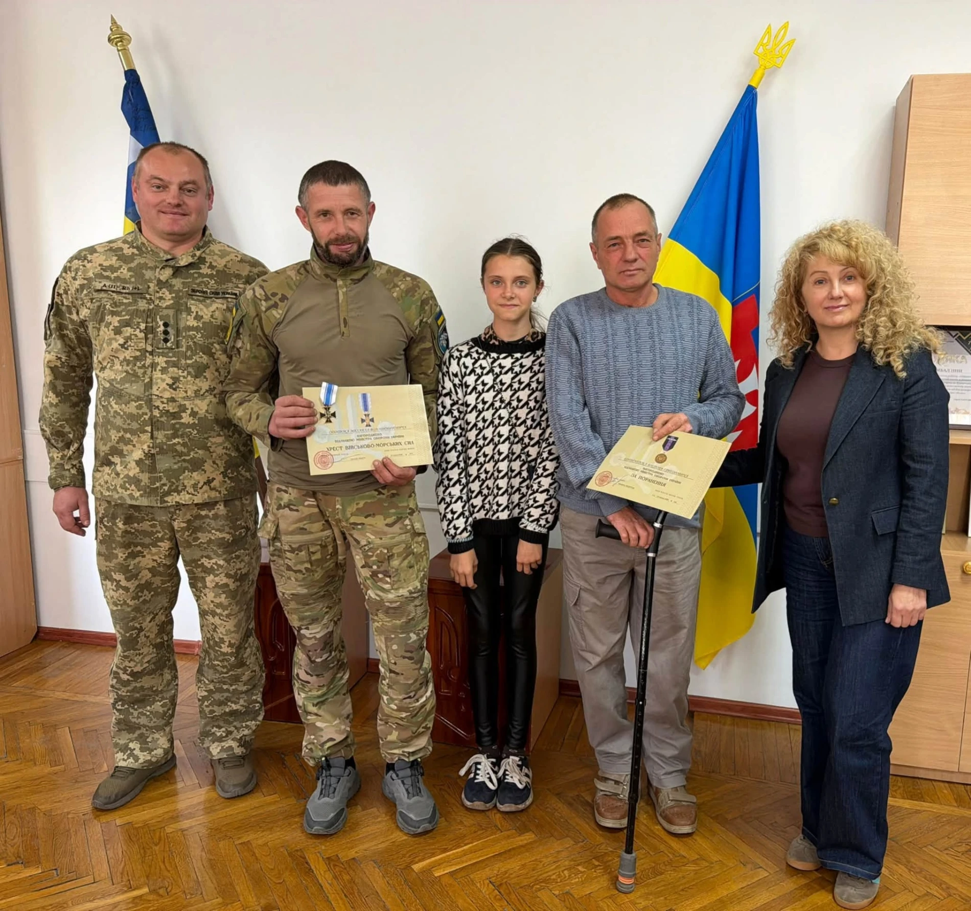 Захисника з Барської громади Олександра Ковальчука нагородили відзнакою