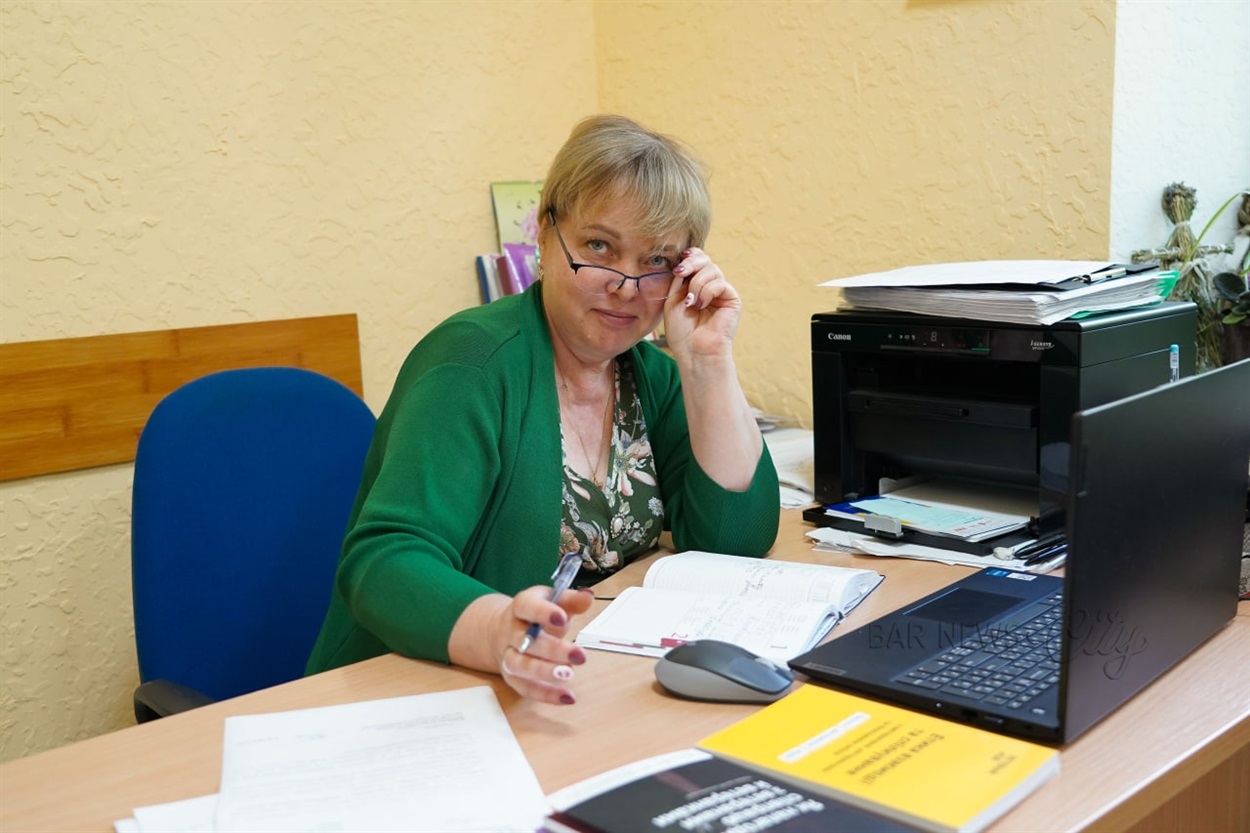 Тетяна Мандрика, керівниця Барського Ветеранського простору "Сильні та незламні" 