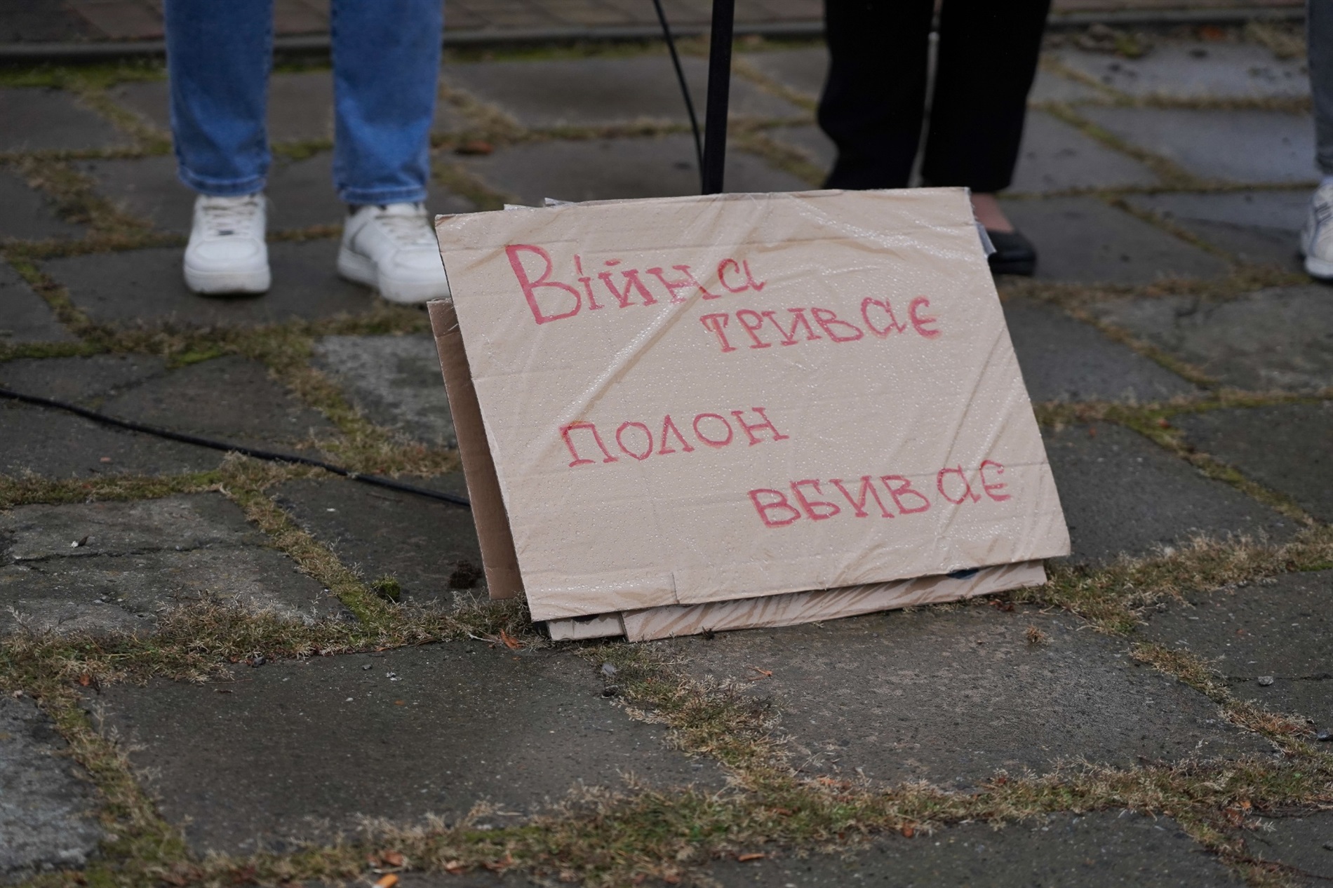 У Барі відбулася щомісячна акція на підтримку безвісти зниклих і полонених захисників