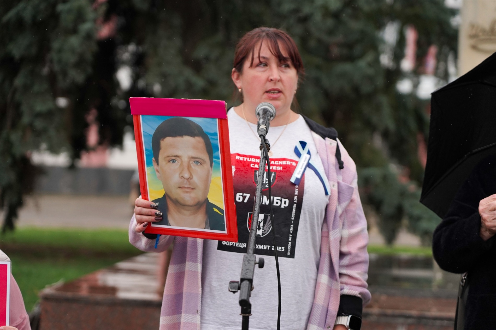 У Барі відбулася щомісячна акція на підтримку безвісти зниклих і полонених захисників