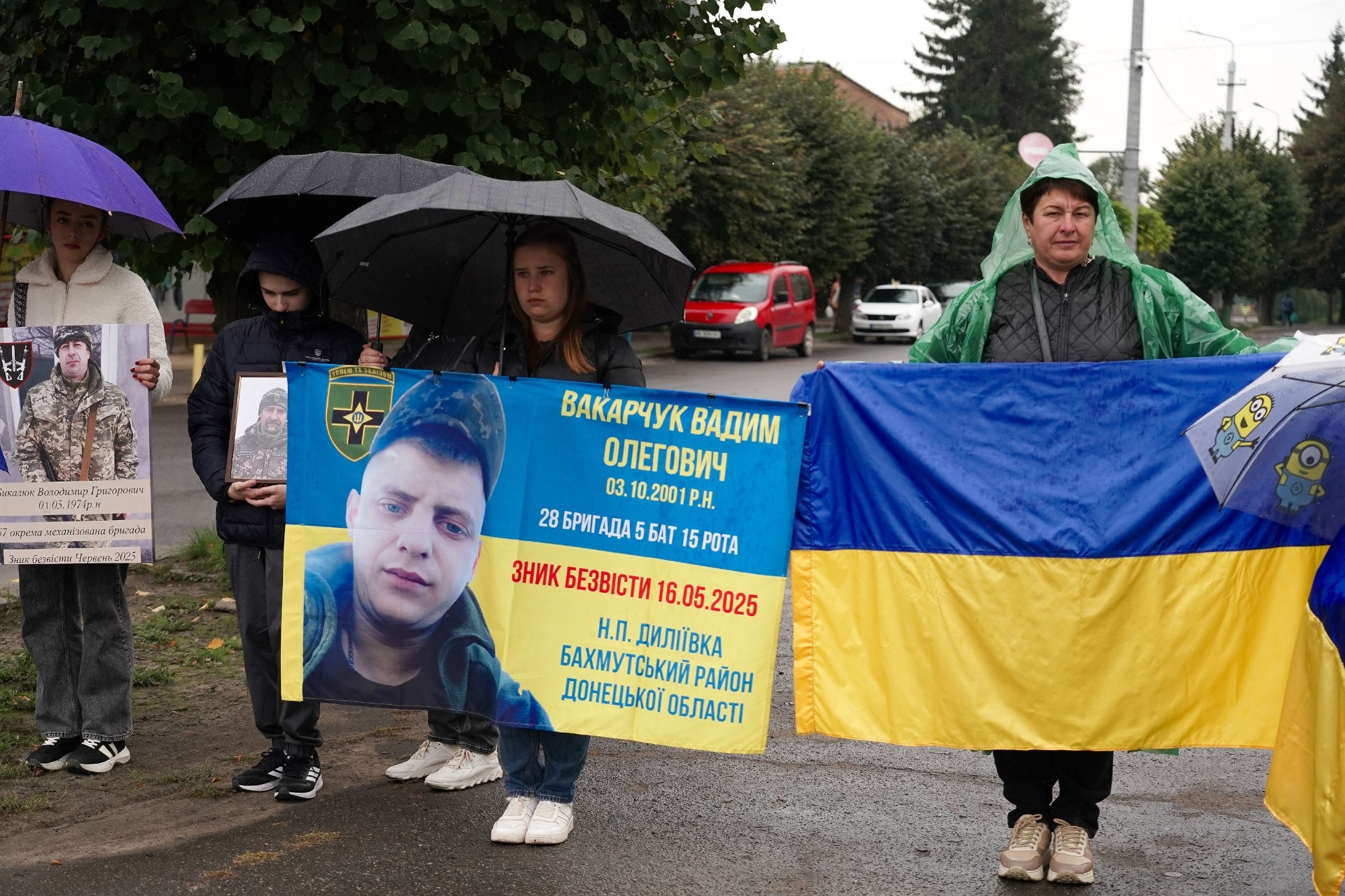 У Барі відбулася щомісячна акція на підтримку безвісти зниклих і полонених захисників