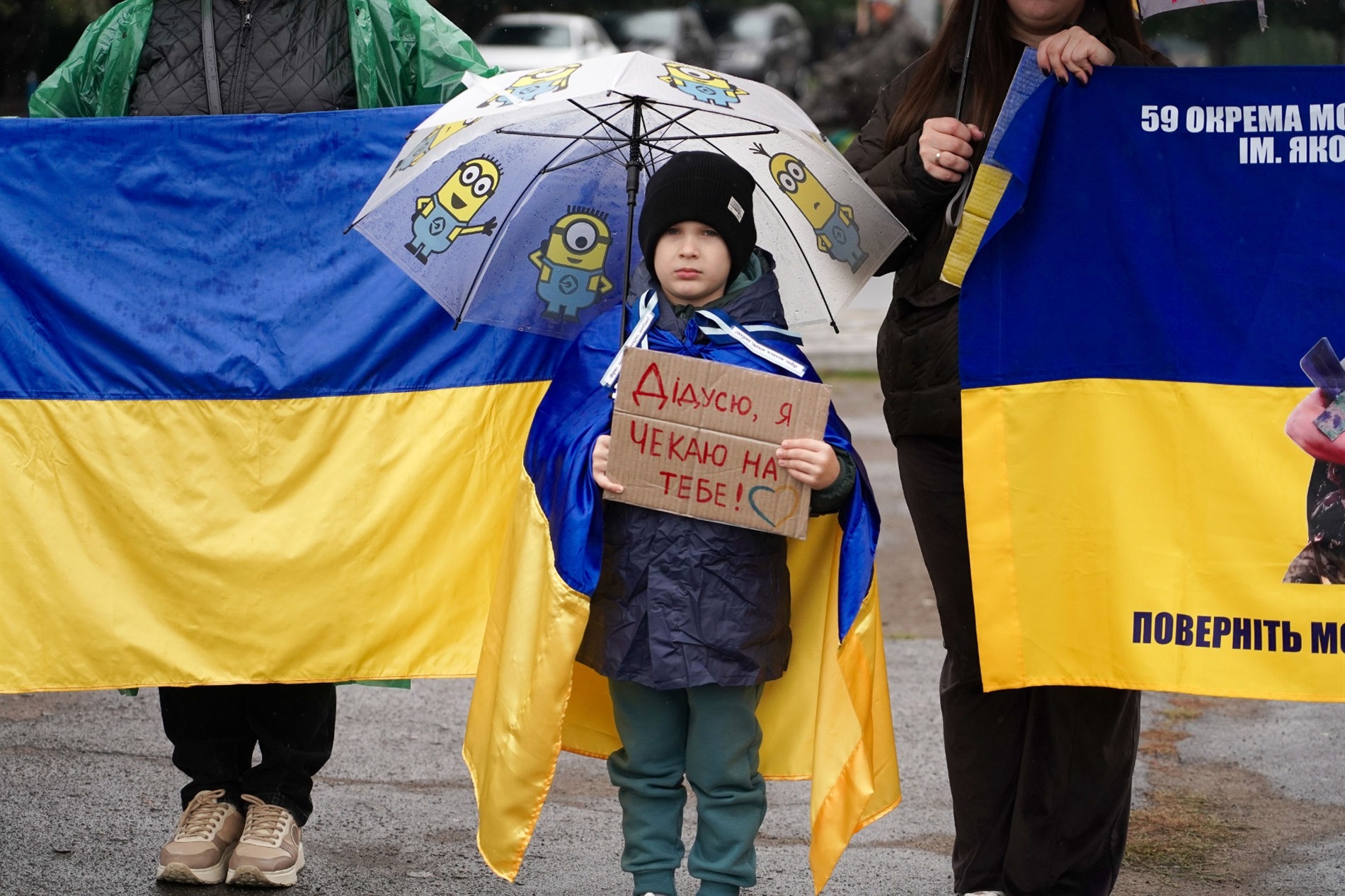 У Барі відбулася щомісячна акція на підтримку безвісти зниклих і полонених захисників