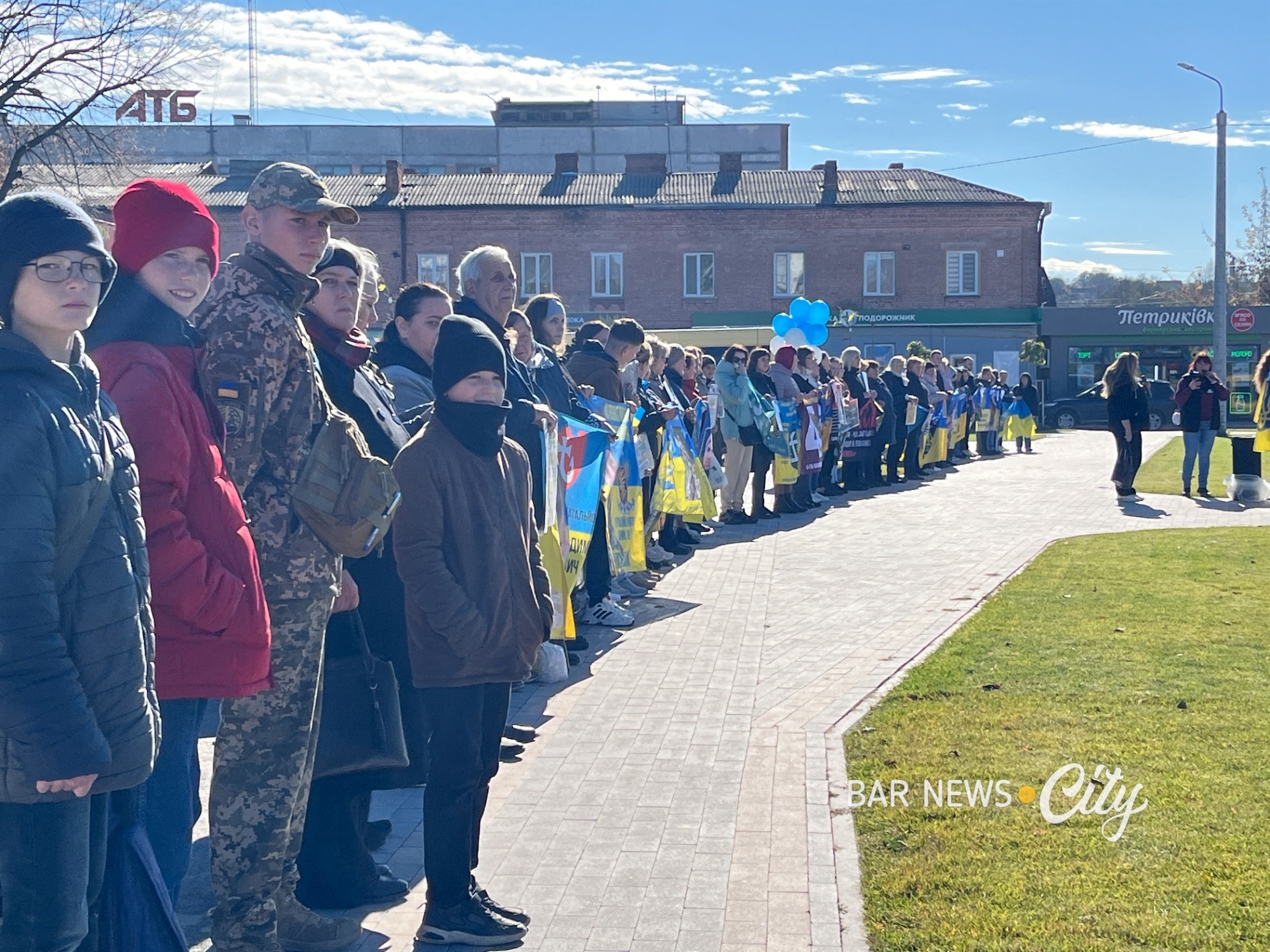 У Барі відбулася акція на підтримку безвісти зниклих і полонених захисників