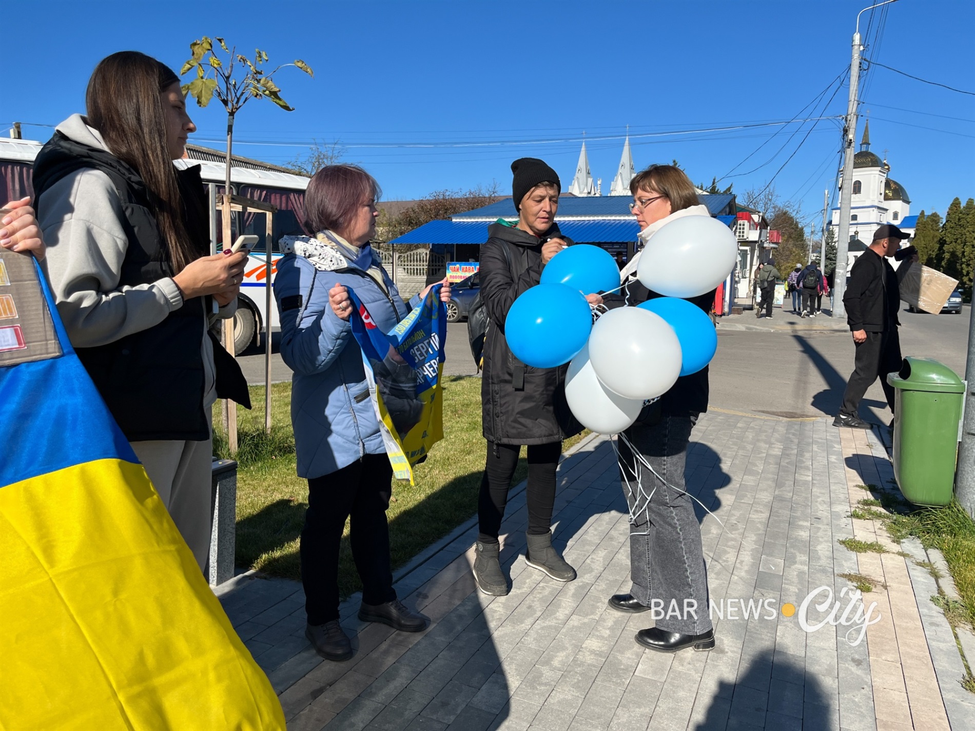 У Барі відбулася акція на підтримку безвісти зниклих і полонених захисників