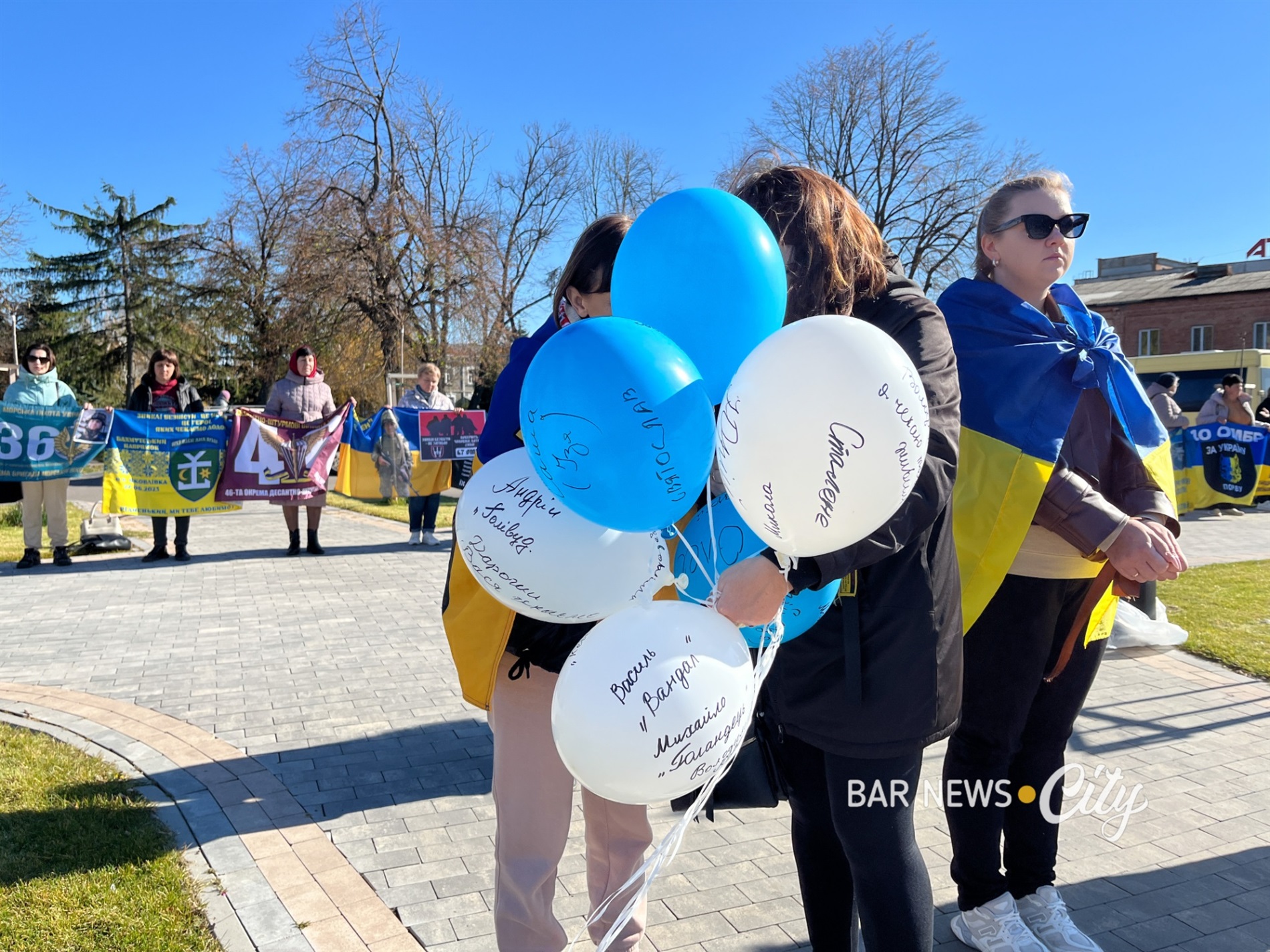 У Барі відбулася акція на підтримку безвісти зниклих і полонених захисників