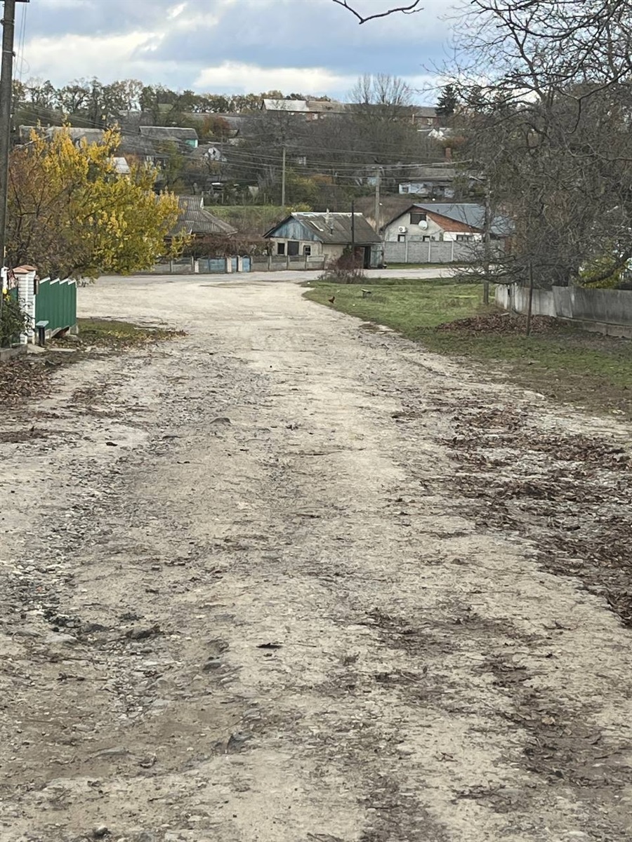 Дорога в с. Окладне з с. Адамівка 