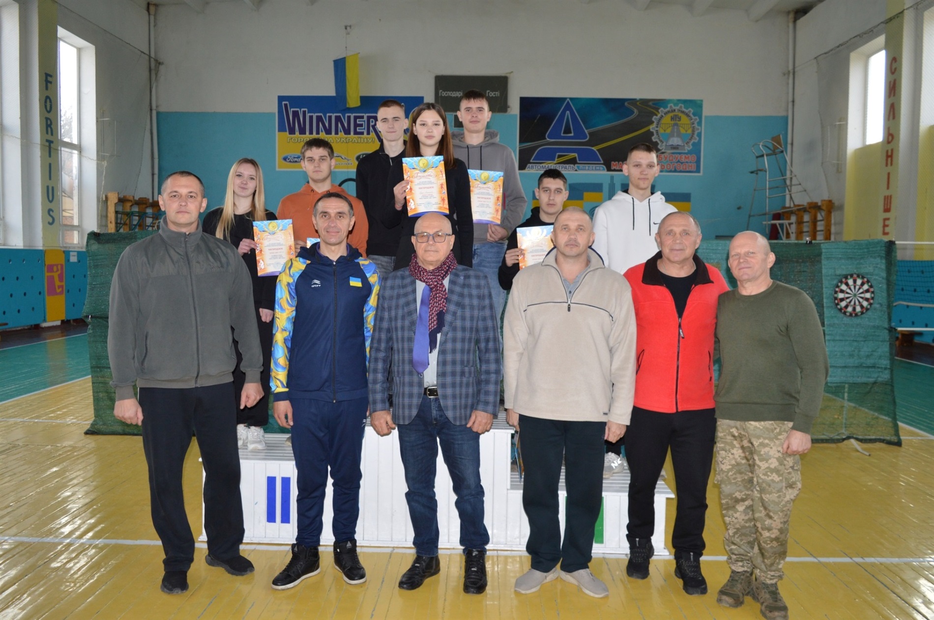 Листопад спортивних перемог у Барському фаховому коледжі транспорту та будівництва НТУ