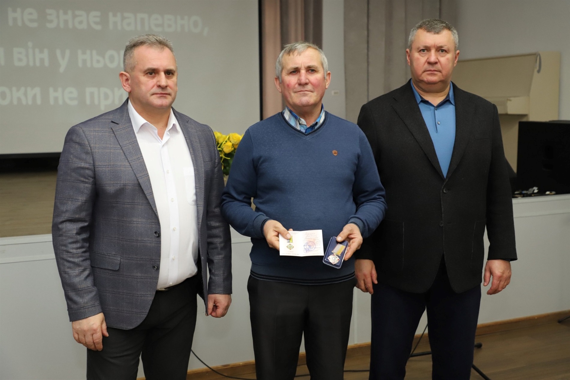 У Барі привітали волонтерів, військових і працівників місцевого самоврядування