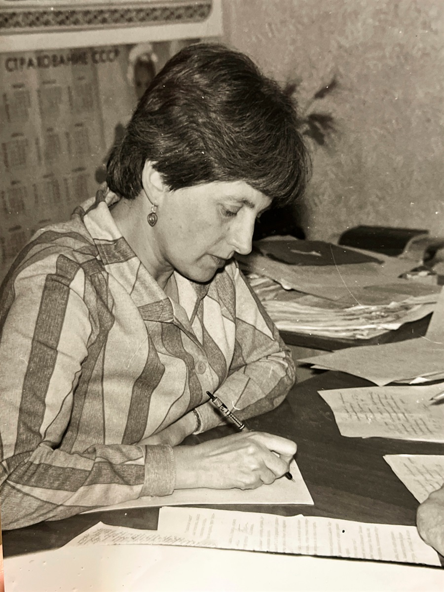 Тамара Шаворська, редакторка газети "Подільський край"  