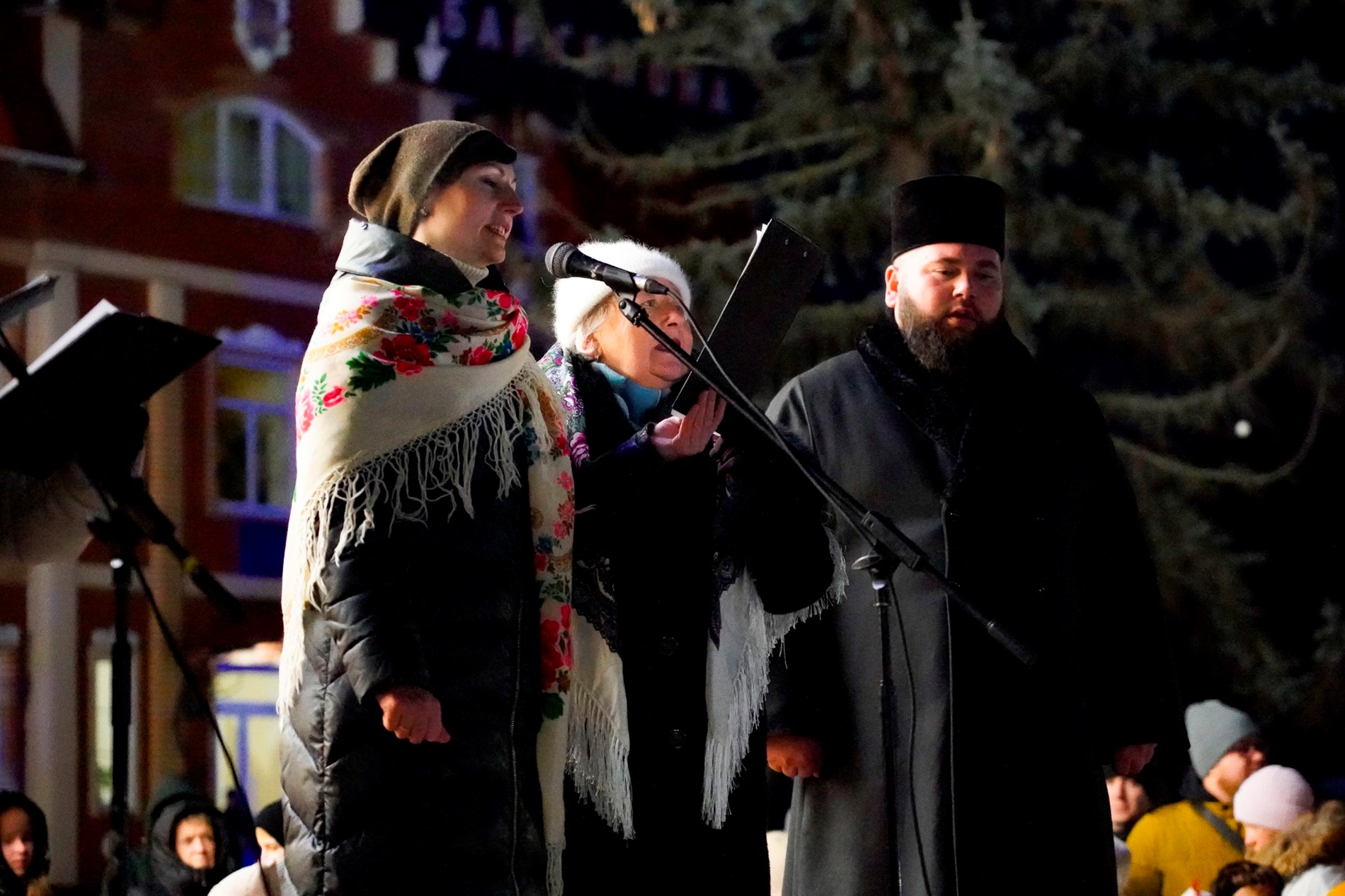 У Барі біля різдвяного вертепу відбулася спільна молитва за мир і святкова коляда