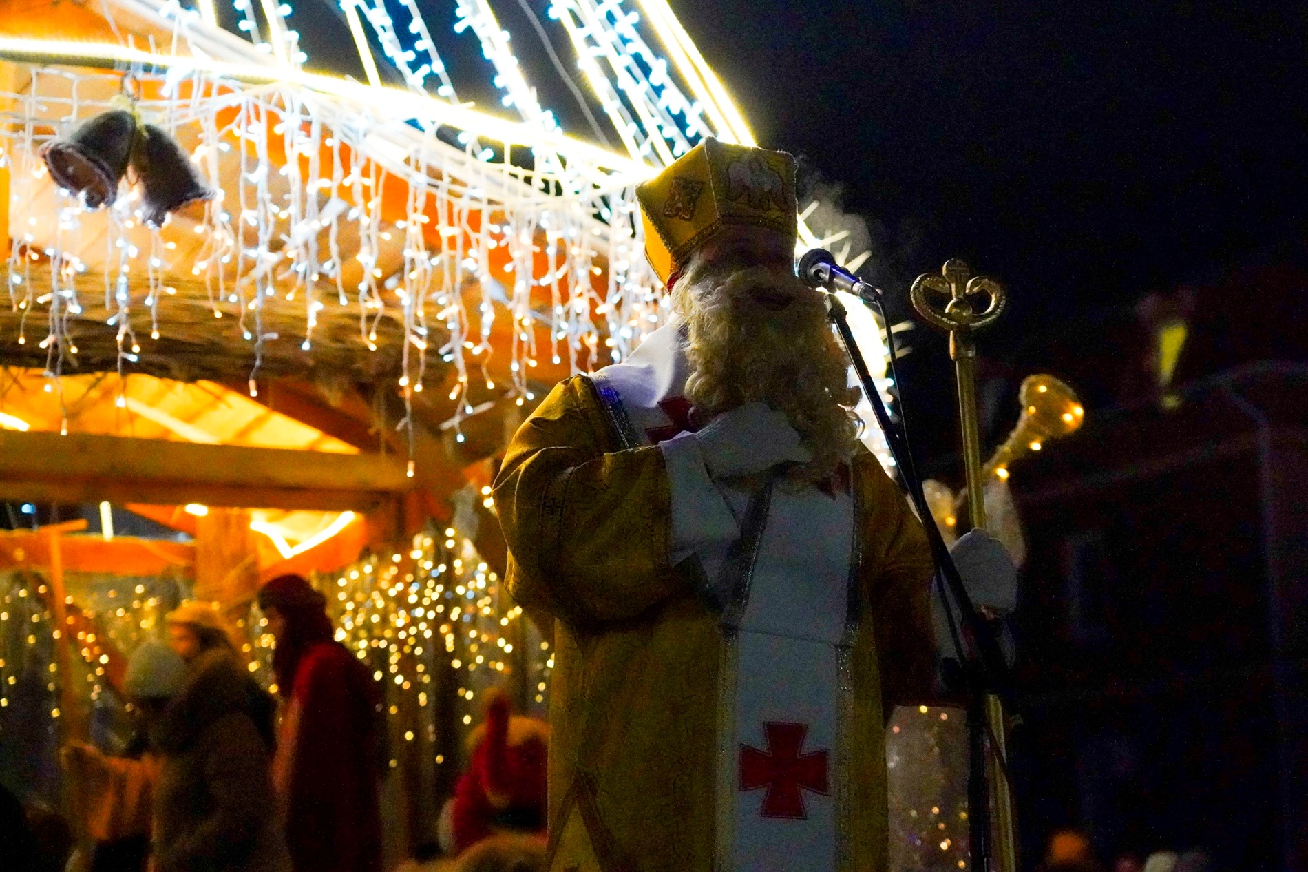 У Барі біля різдвяного вертепу відбулася спільна молитва за мир і святкова коляда