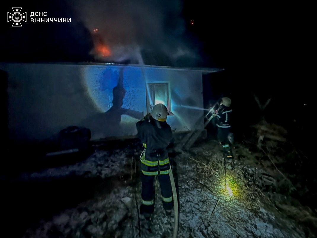 На Вінниччині за добу сталося 15 пожеж. Дві з них - в Барській громаді