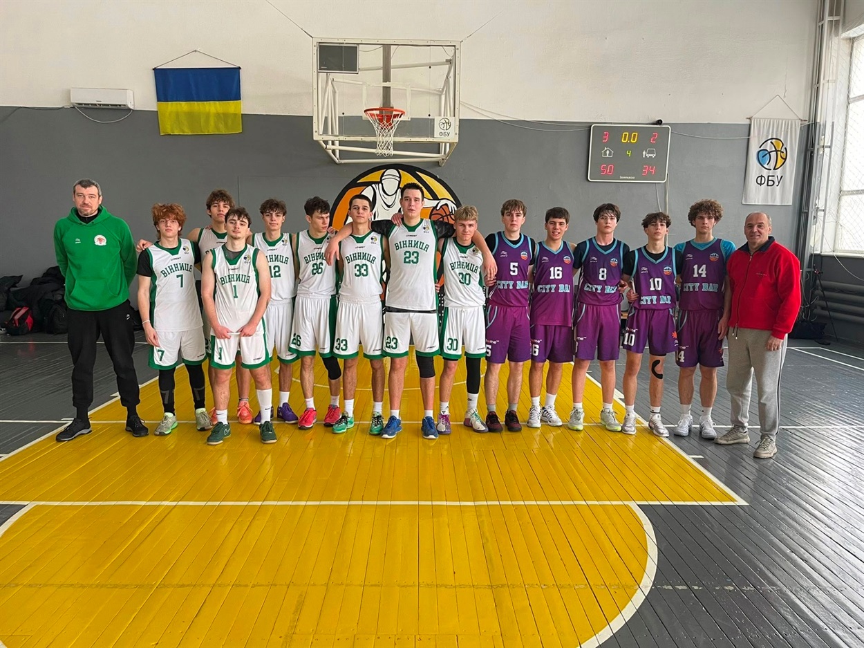 Барські баскетболісти здобули бронзу чемпіонату Вінницької області серед юніорів U-17