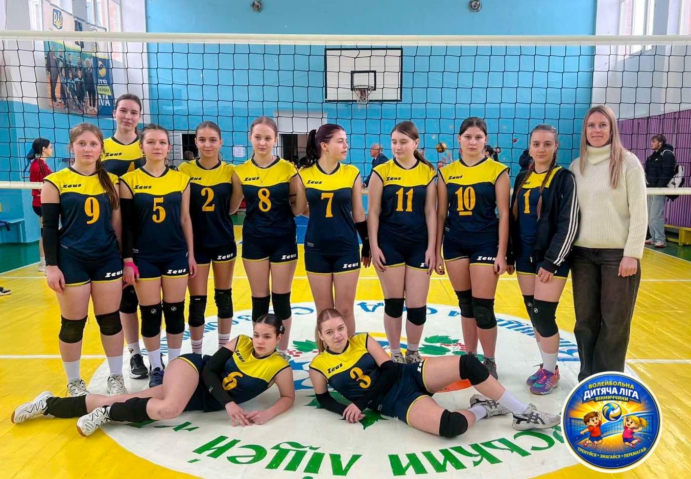 У Барі відбувся І тур Волейбольної дитячої ліги Вінниччини серед дівчат 2009 року