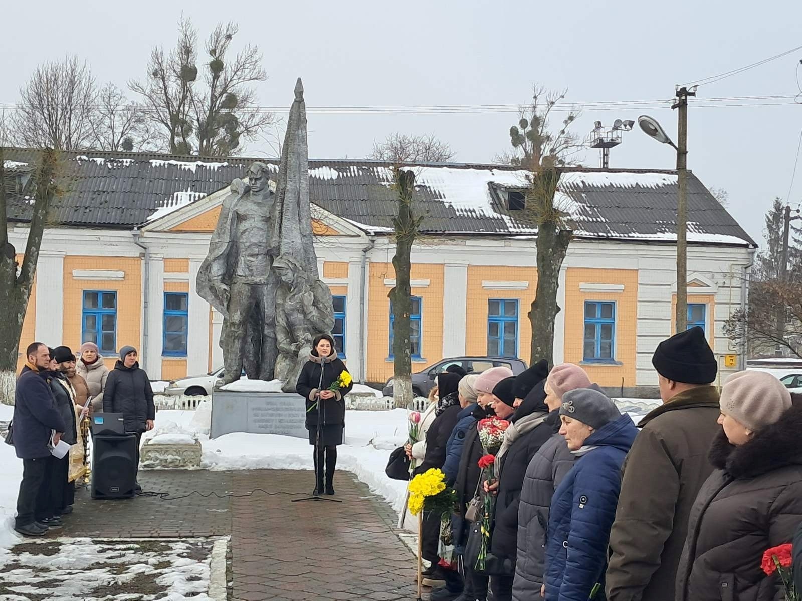 У Барській громаді вшанували пам’ять Героїв у четверту річницю початку повномасштабної війни