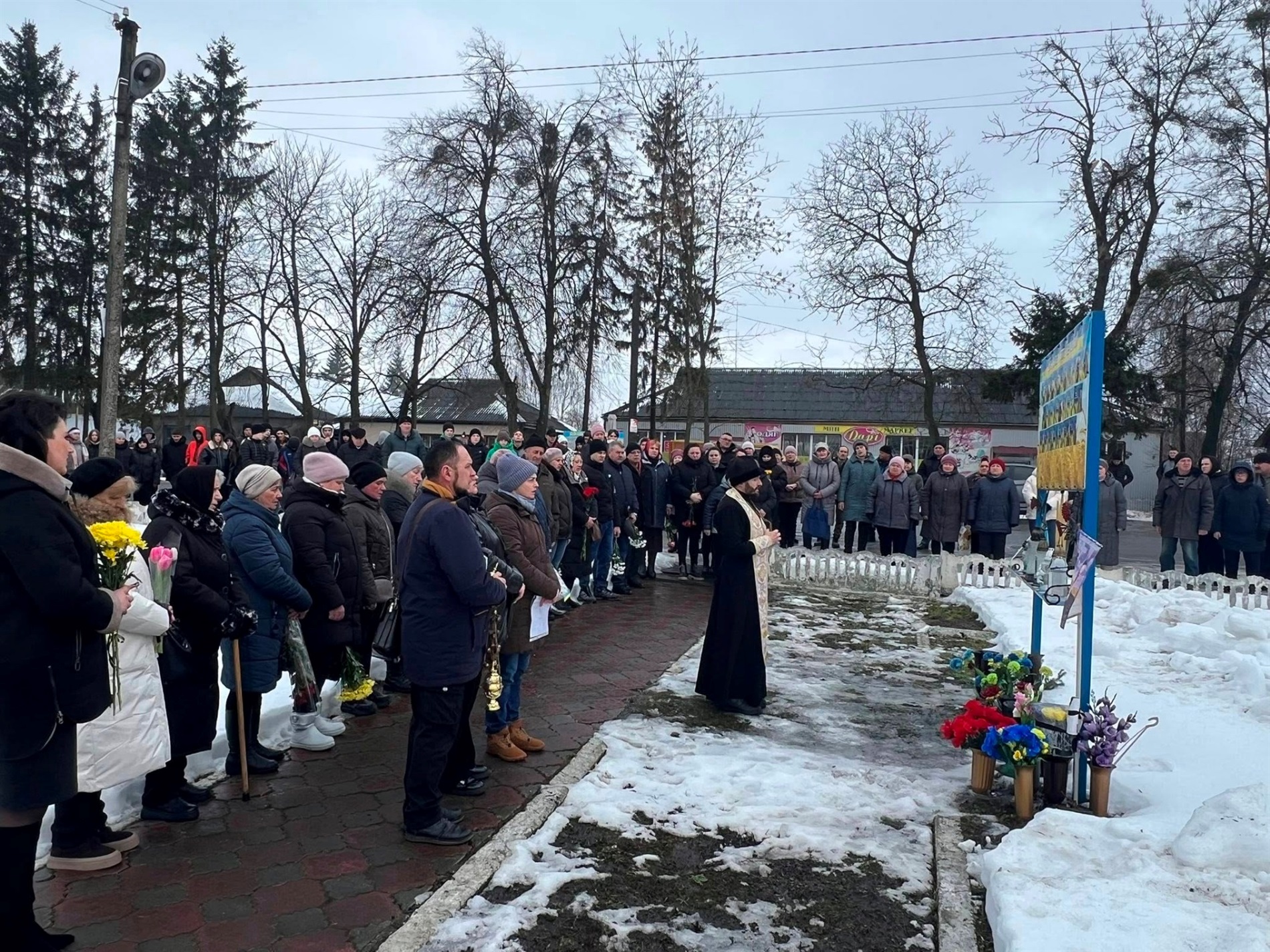 У Барській громаді вшанували пам’ять Героїв у четверту річницю початку повномасштабної війни