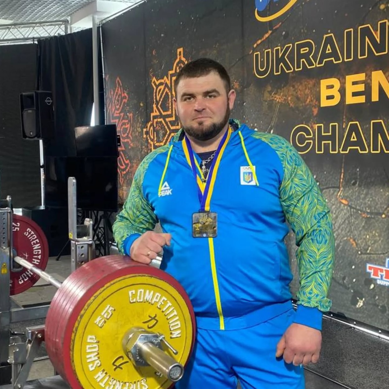 Вадим Квасюк із Бара — знову чемпіон України з жиму лежачи