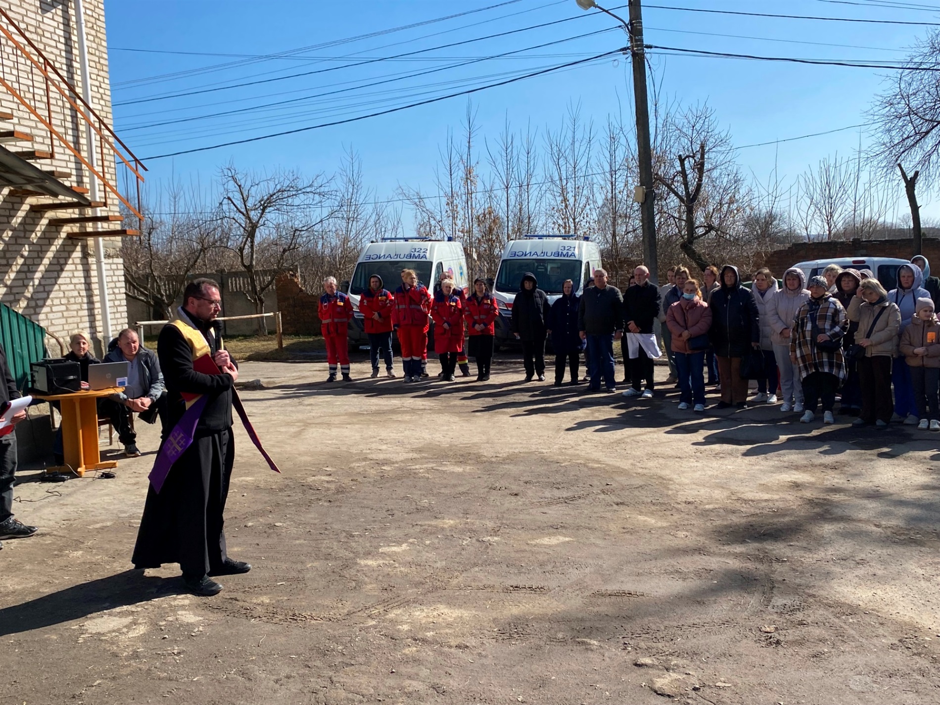 На території Барської лікарні відкрили меморіальну дошку старшому сержанту Володимиру Надибському