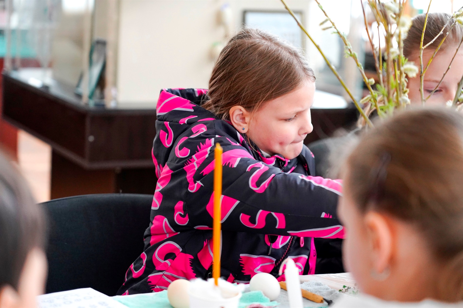 Писанки і перший досвід: у Барському музеї провели великодній майстер-класи для дітей