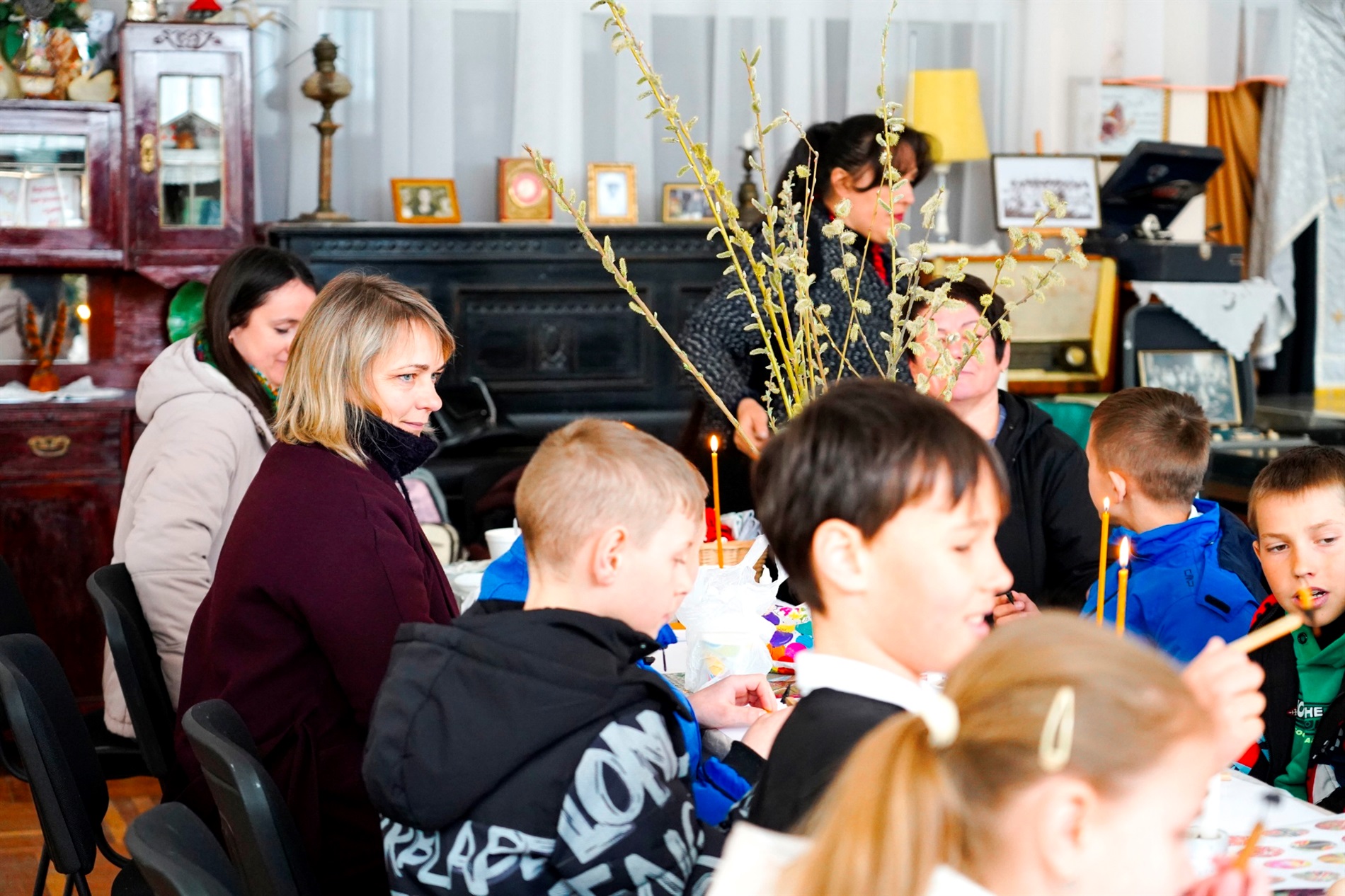 Писанки і перший досвід: у Барському музеї провели великодній майстер-класи для дітей