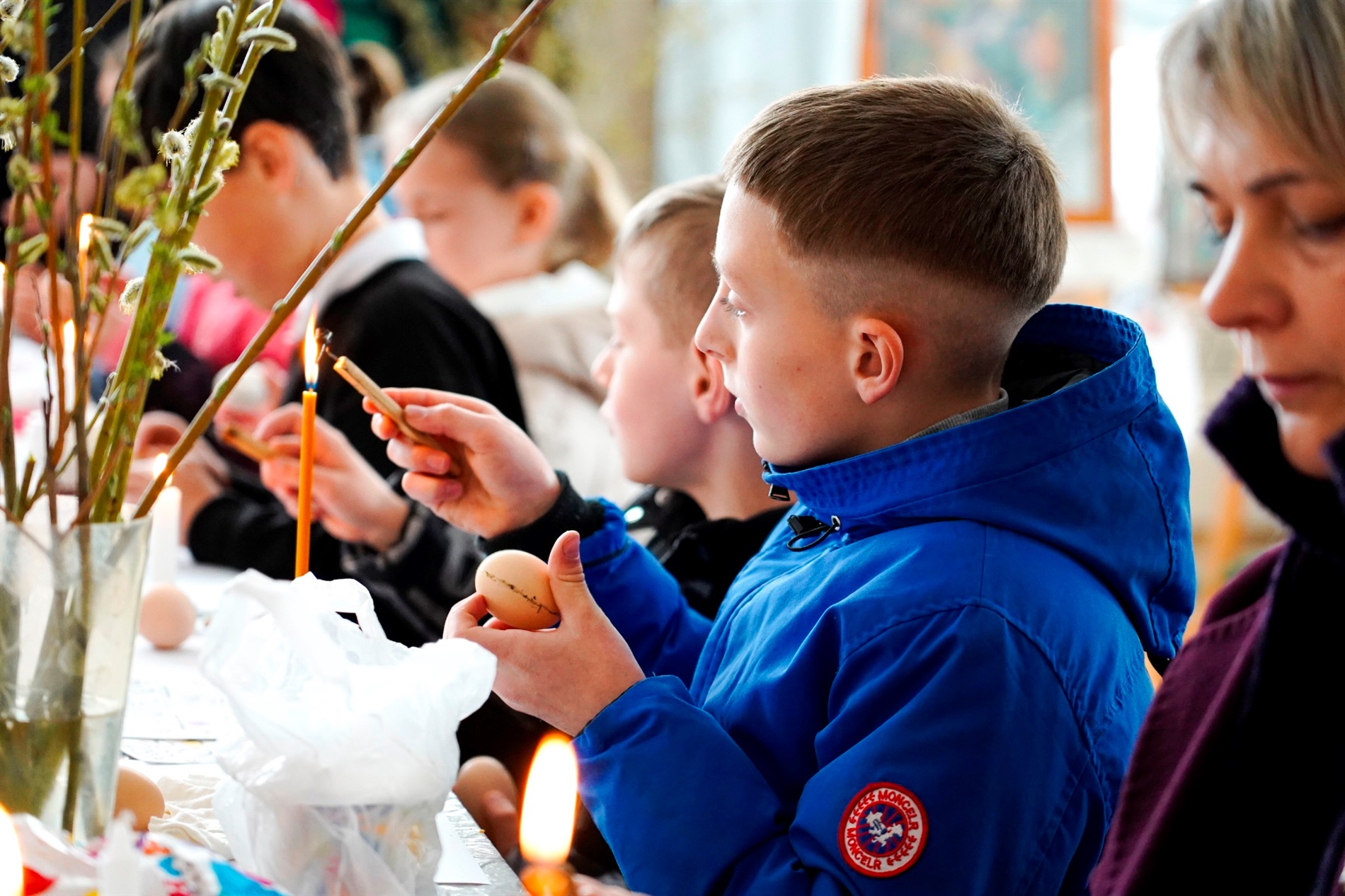 Писанки і перший досвід: у Барському музеї провели великодній майстер-класи для дітей