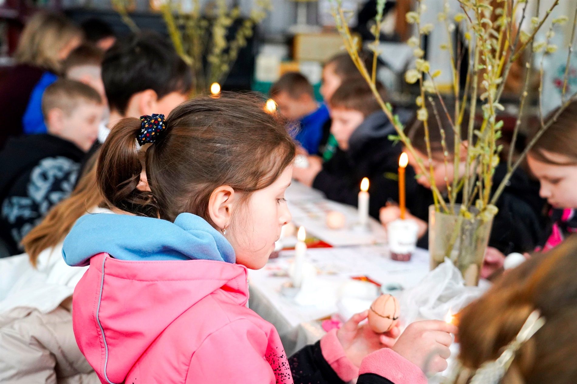 Писанки і перший досвід: у Барському музеї провели великодній майстер-класи для дітей