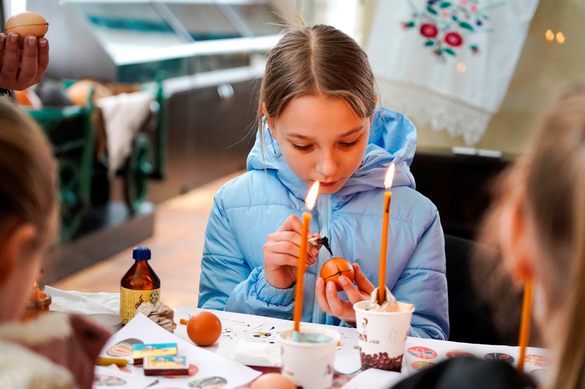 Писанки і перший досвід: у Барському музеї провели великодній майстер-класи для дітей