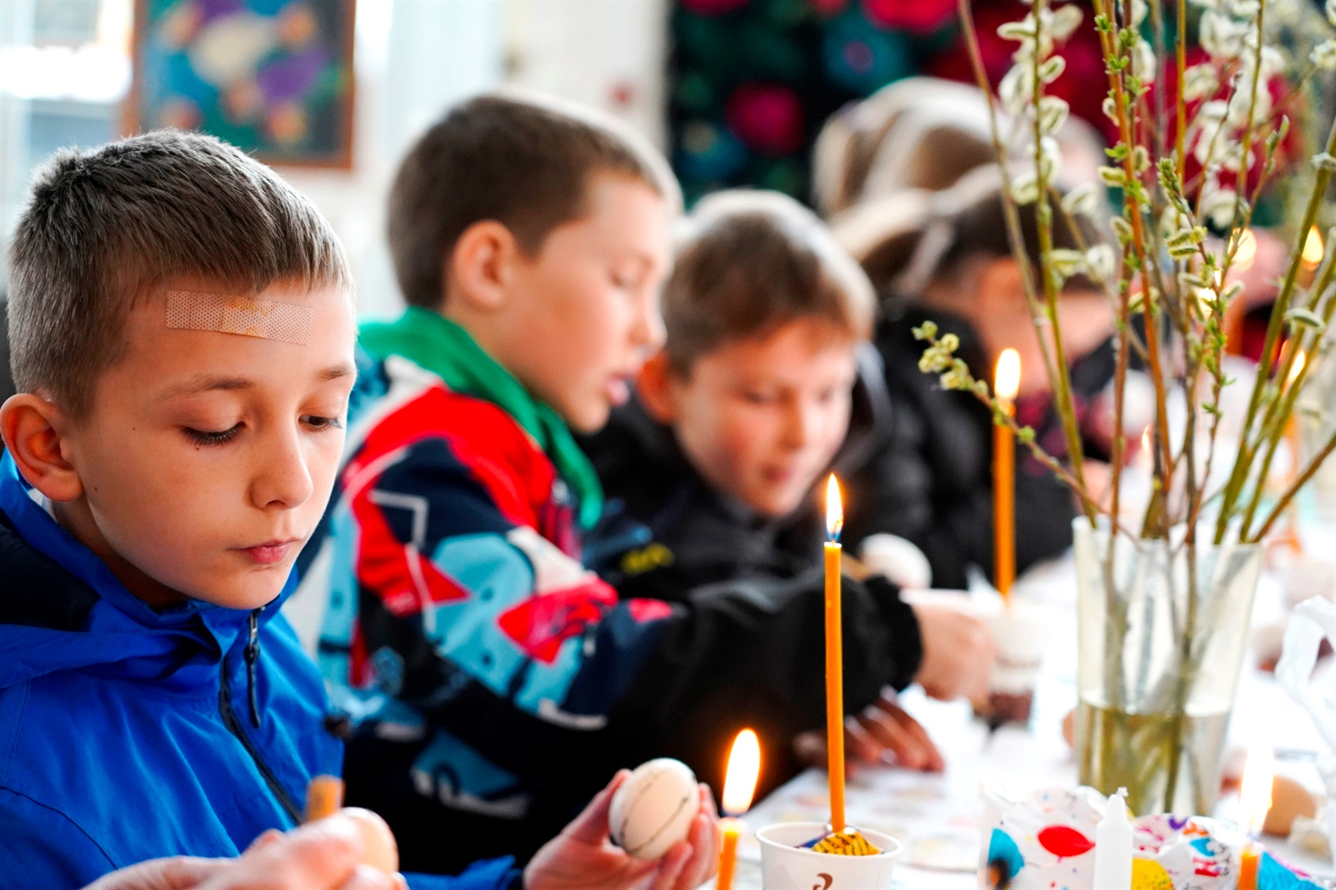 Писанки і перший досвід: у Барському музеї провели великодній майстер-класи для дітей