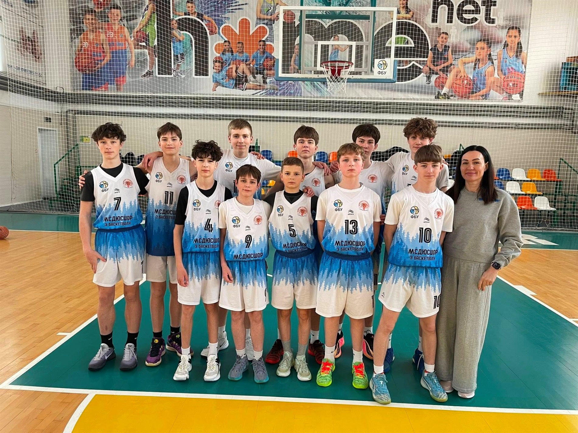 Барська команда «Колос» стала чемпіоном області з баскетболу серед кадетів U-15