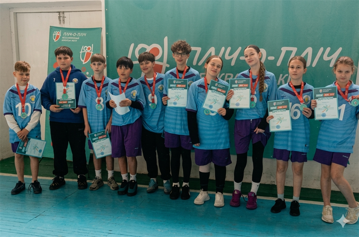 Команда Барського ліцею №1 виборола І місце у змаганнях з регбі-5