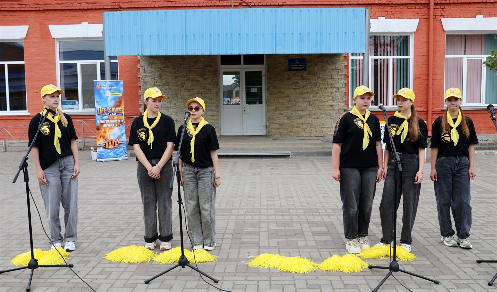 У Барській громаді визначають кращі команди юних рятувальників. Переміг ліцей №2