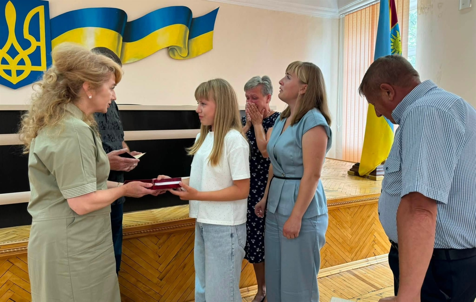 Родинам трьох полеглих Героїв із Барської громади вручили державні нагороди