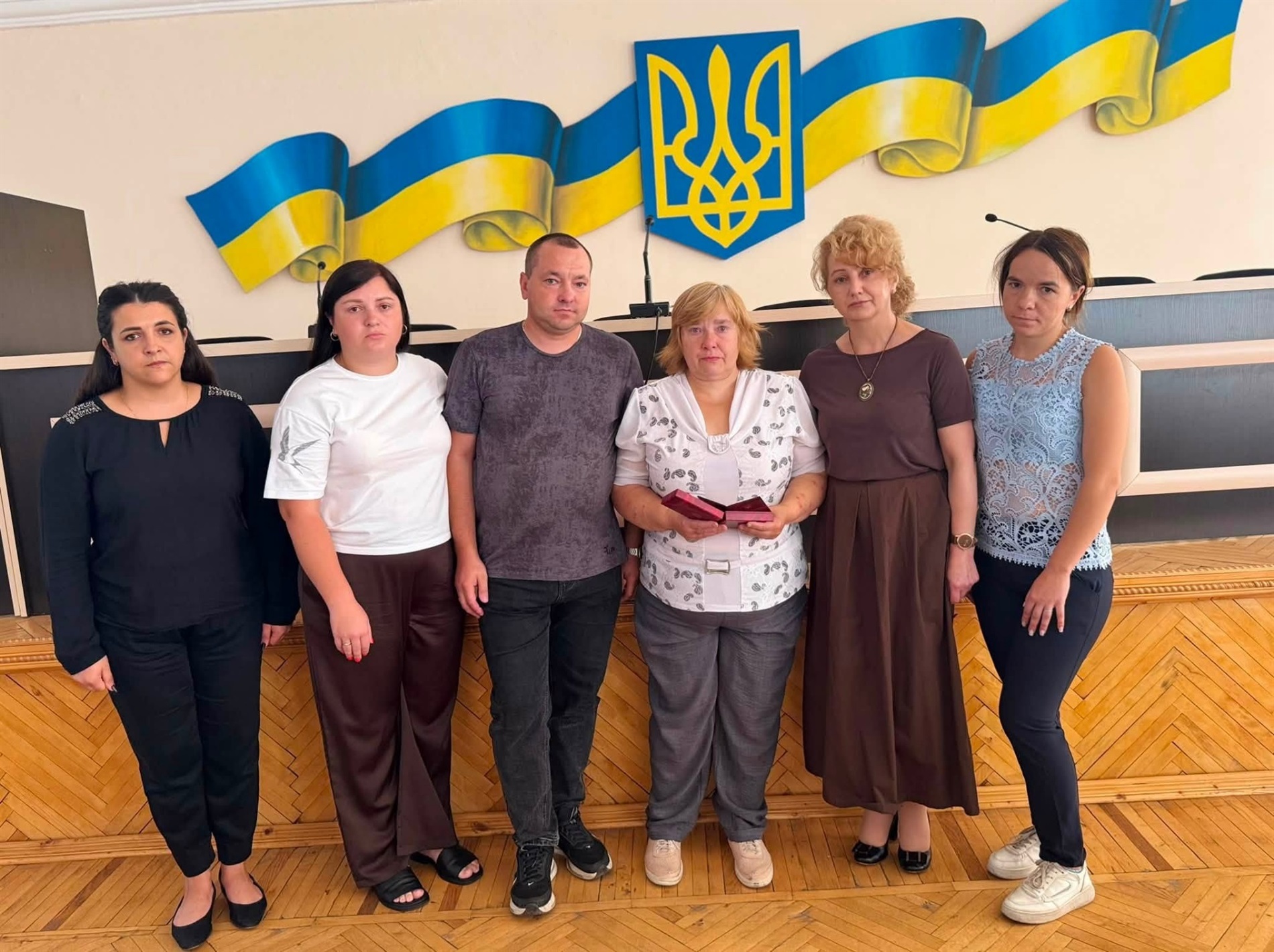Родинам трьох полеглих захисників із Барської та Копайгородської громад вручили нагороди